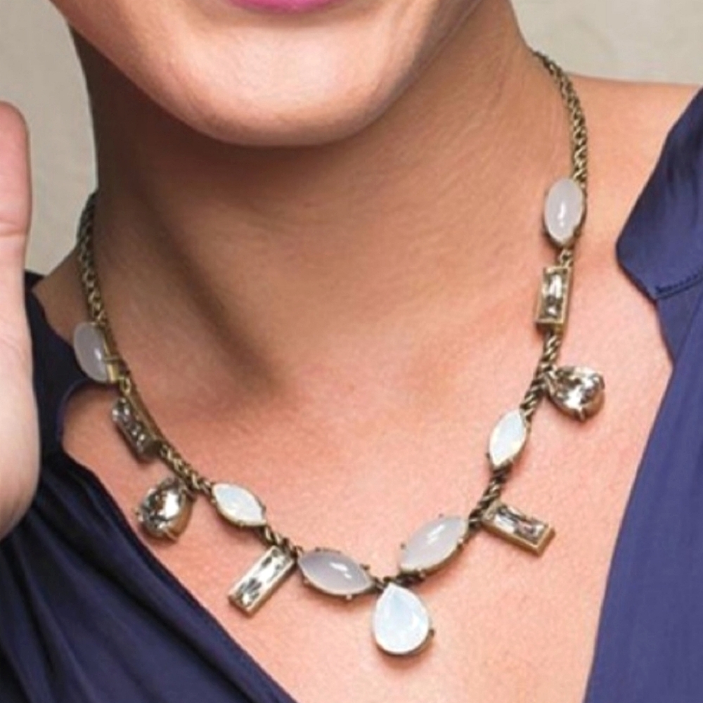 Silpada K&R Crystal Clear Necklace
